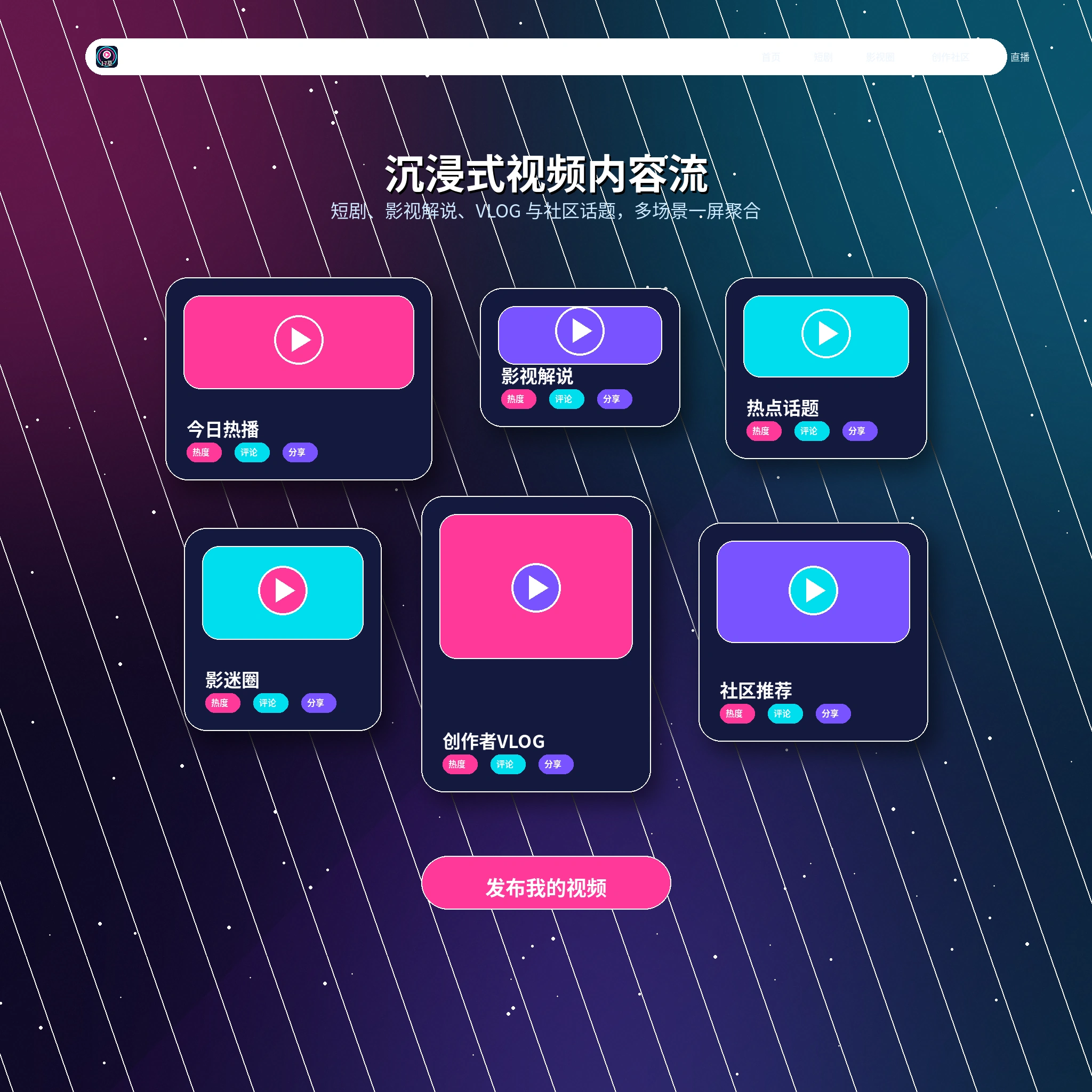 17c影像动态短视频展示